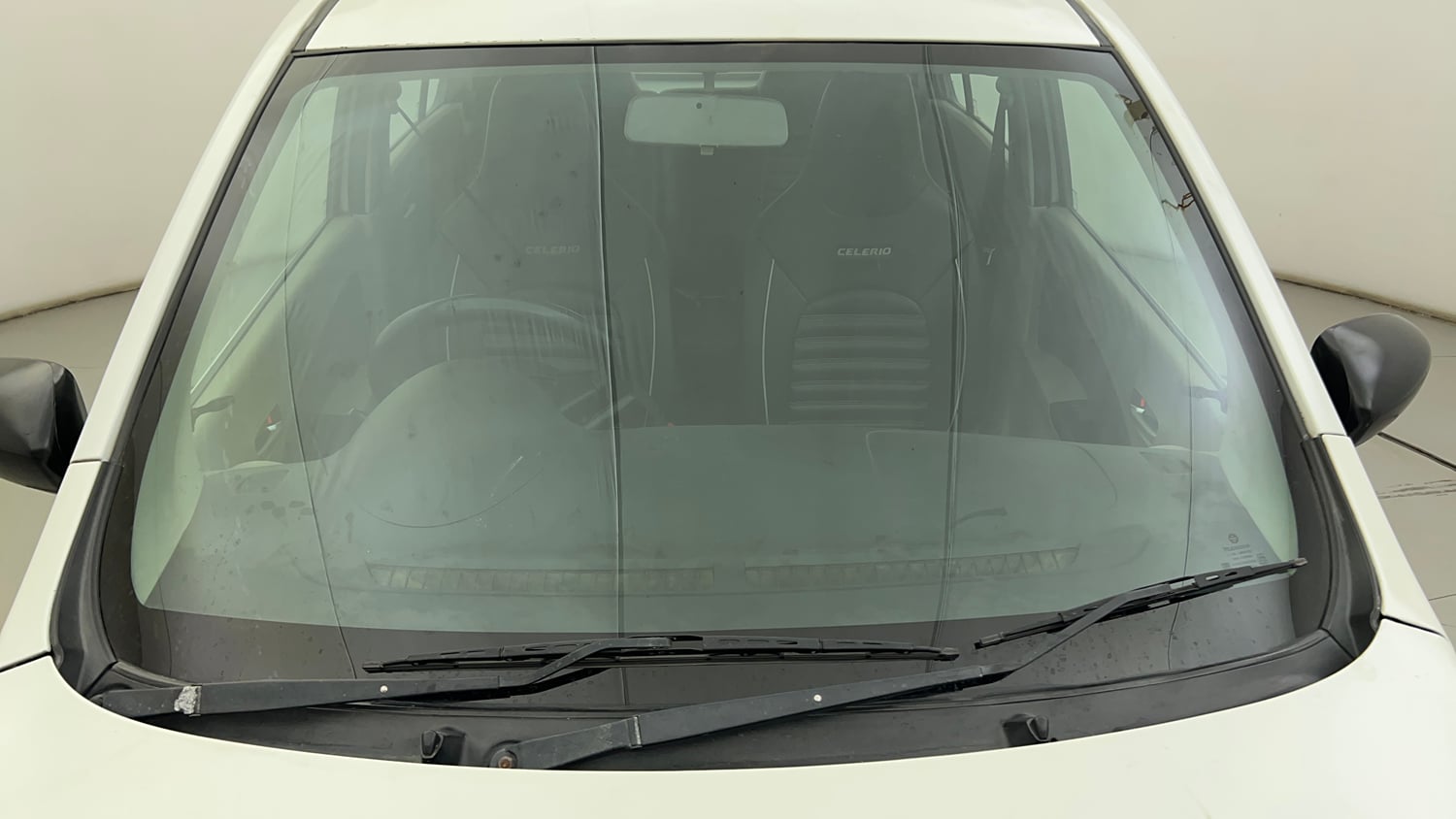 Used 2017 Maruti Suzuki Celerio VXi AMT Petrol Automatic exterior FRONT WINDSHIELD VIEW