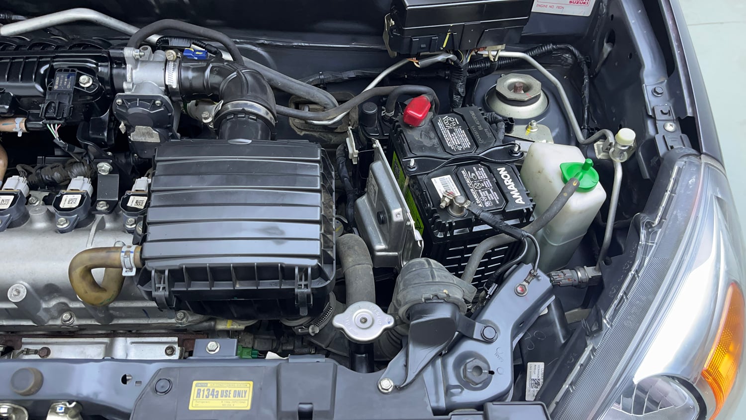 Used 2022 Maruti Suzuki Alto 800 Vxi Plus Petrol Manual engine ENGINE LEFT SIDE VIEW