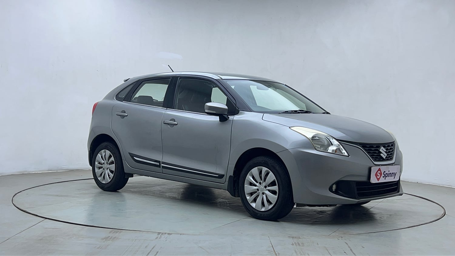 Used 2018 Maruti Suzuki Baleno Delta 1.2 Petrol Manual exterior RIGHT FRONT CORNER VIEW