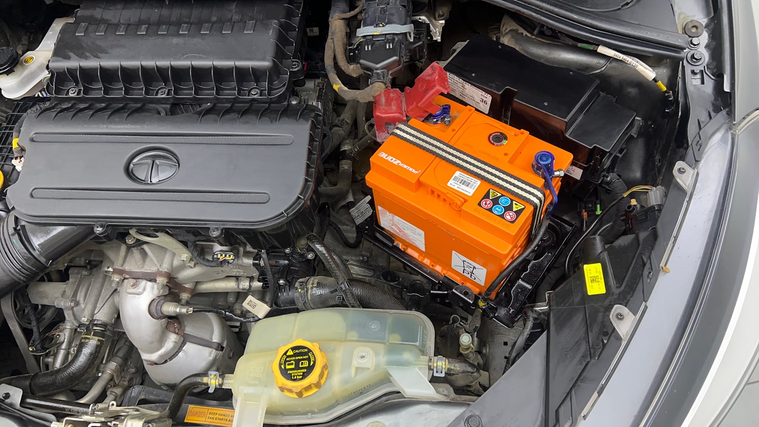 Used 2022 Tata Tigor XZ Plus CNG Cng Manual engine ENGINE LEFT SIDE VIEW