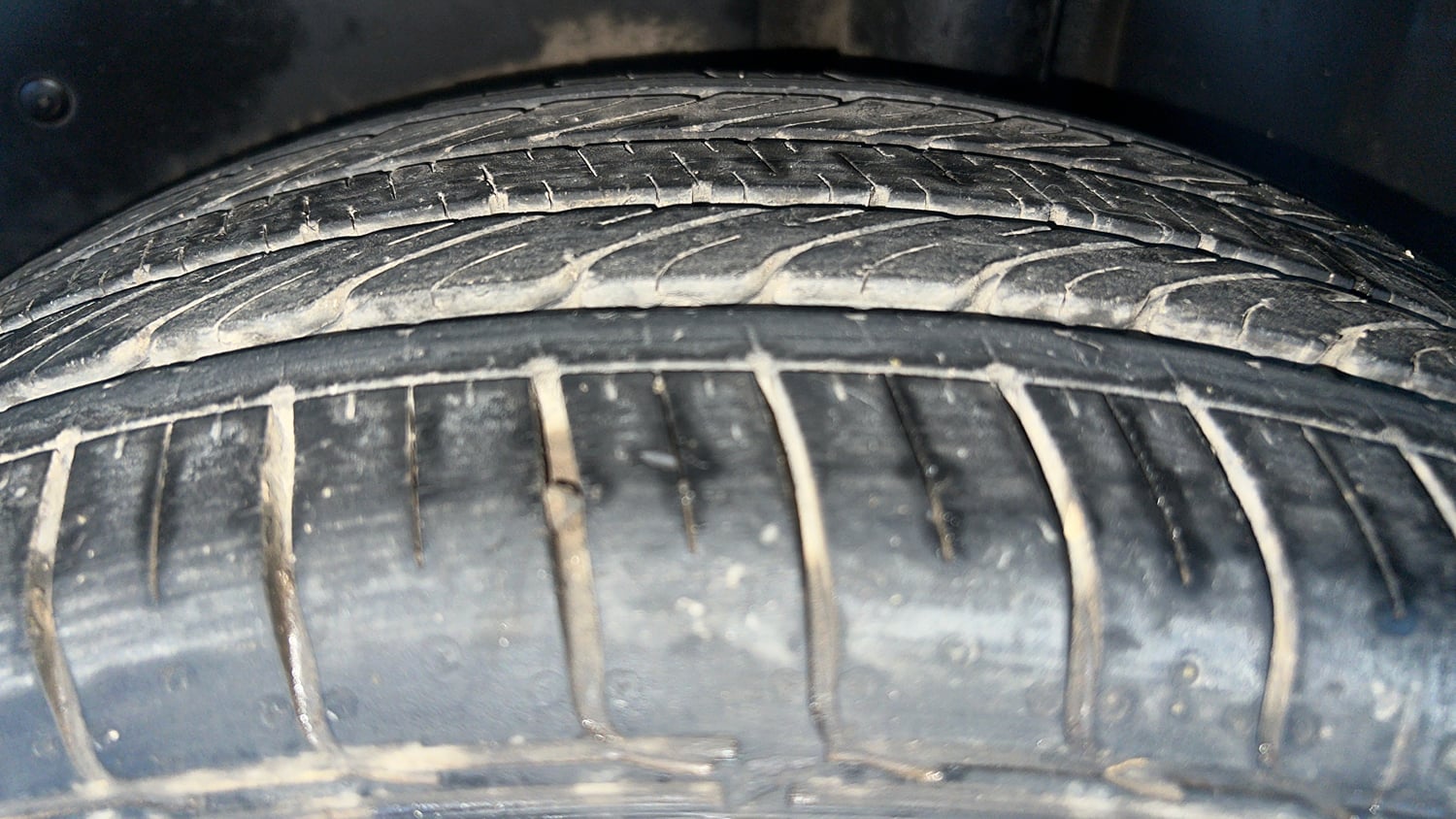 Used 2020 MG Motors Hector Sharp 1.5 DCT Petrol Petrol Automatic tyres LEFT REAR TYRE TREAD VIEW