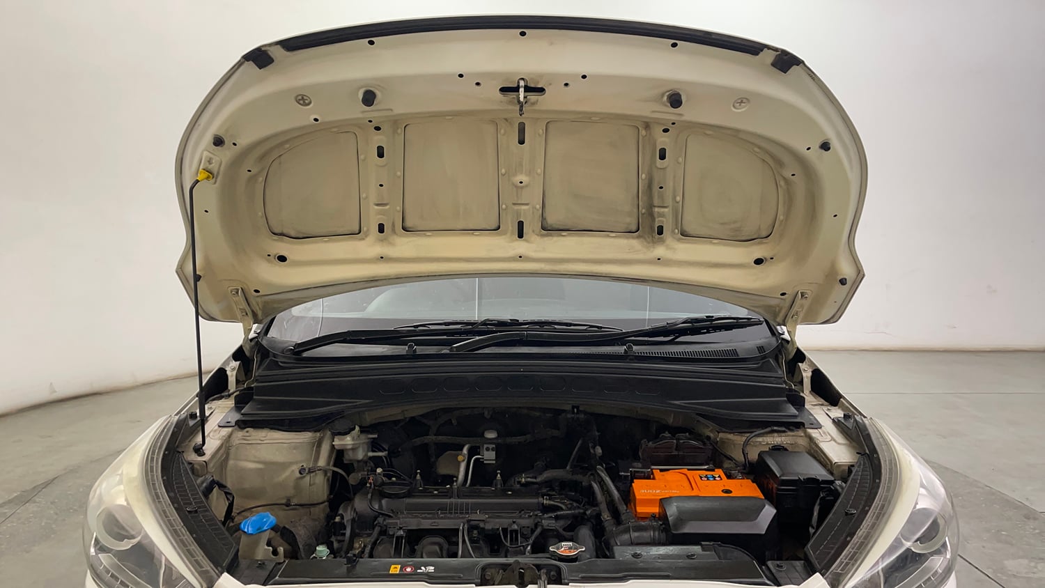 Used 2017 Hyundai Creta 1.6 SX Plus AT Petrol Petrol Automatic engine ENGINE & BONNET OPEN FRONT VIEW