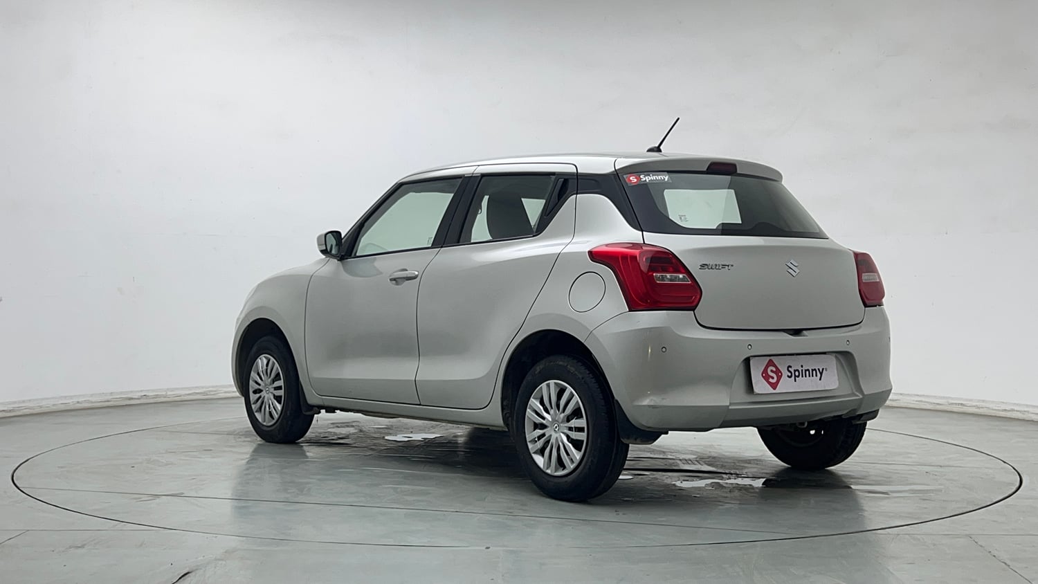 Used 2021 Maruti Suzuki Swift VXi Petrol Manual exterior LEFT REAR CORNER VIEW