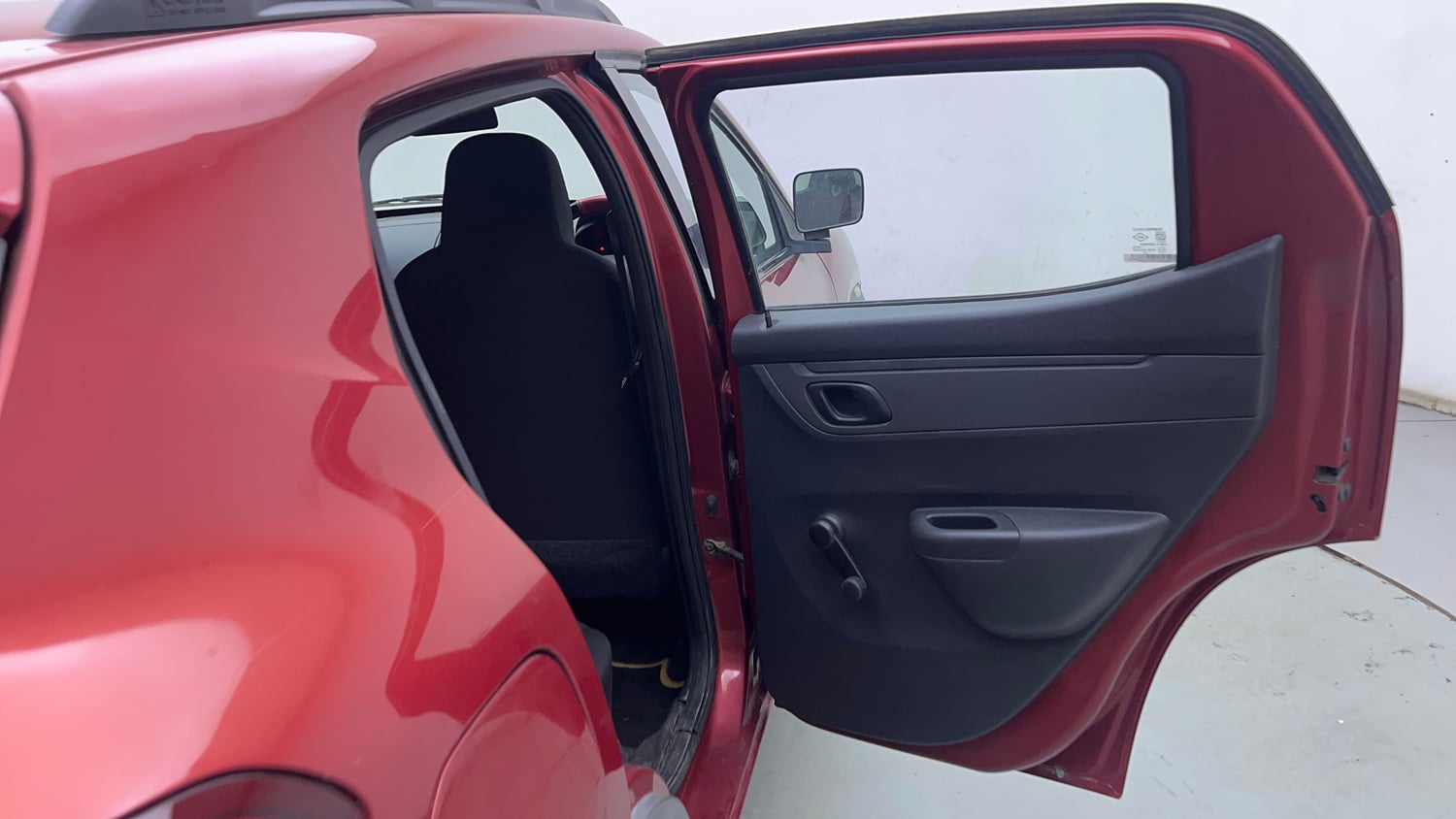 Used 2016 Renault Kwid RXT Petrol Manual interior RIGHT REAR DOOR OPEN VIEW