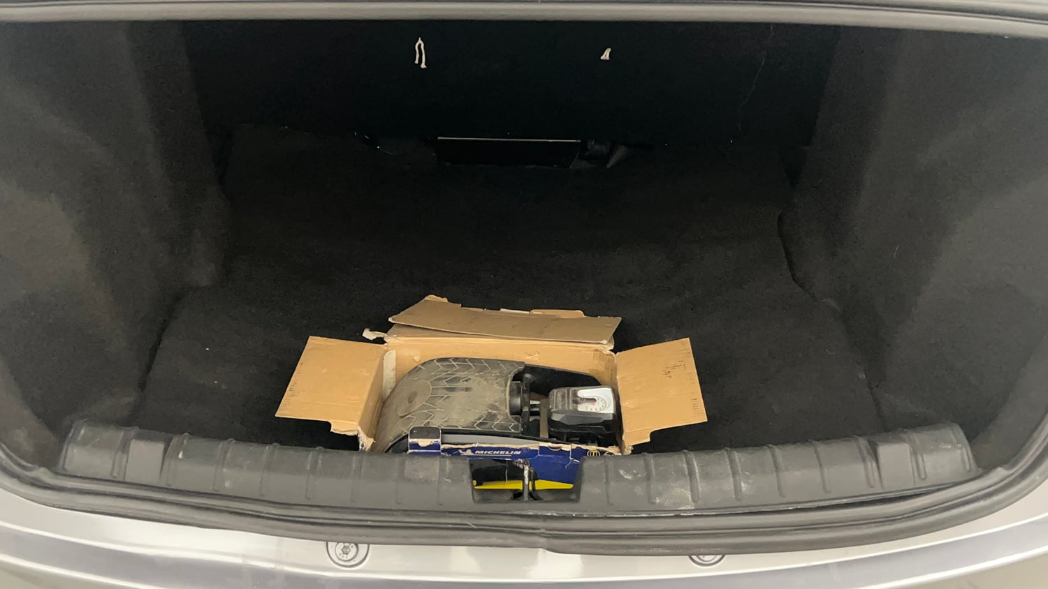 Used 2020 Tata Tigor Revotron XZ Petrol Manual interior DICKY INSIDE VIEW