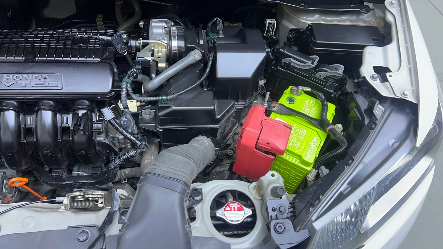 Used 2018 Honda Jazz VX CVT Petrol Petrol Automatic engine ENGINE LEFT SIDE VIEW