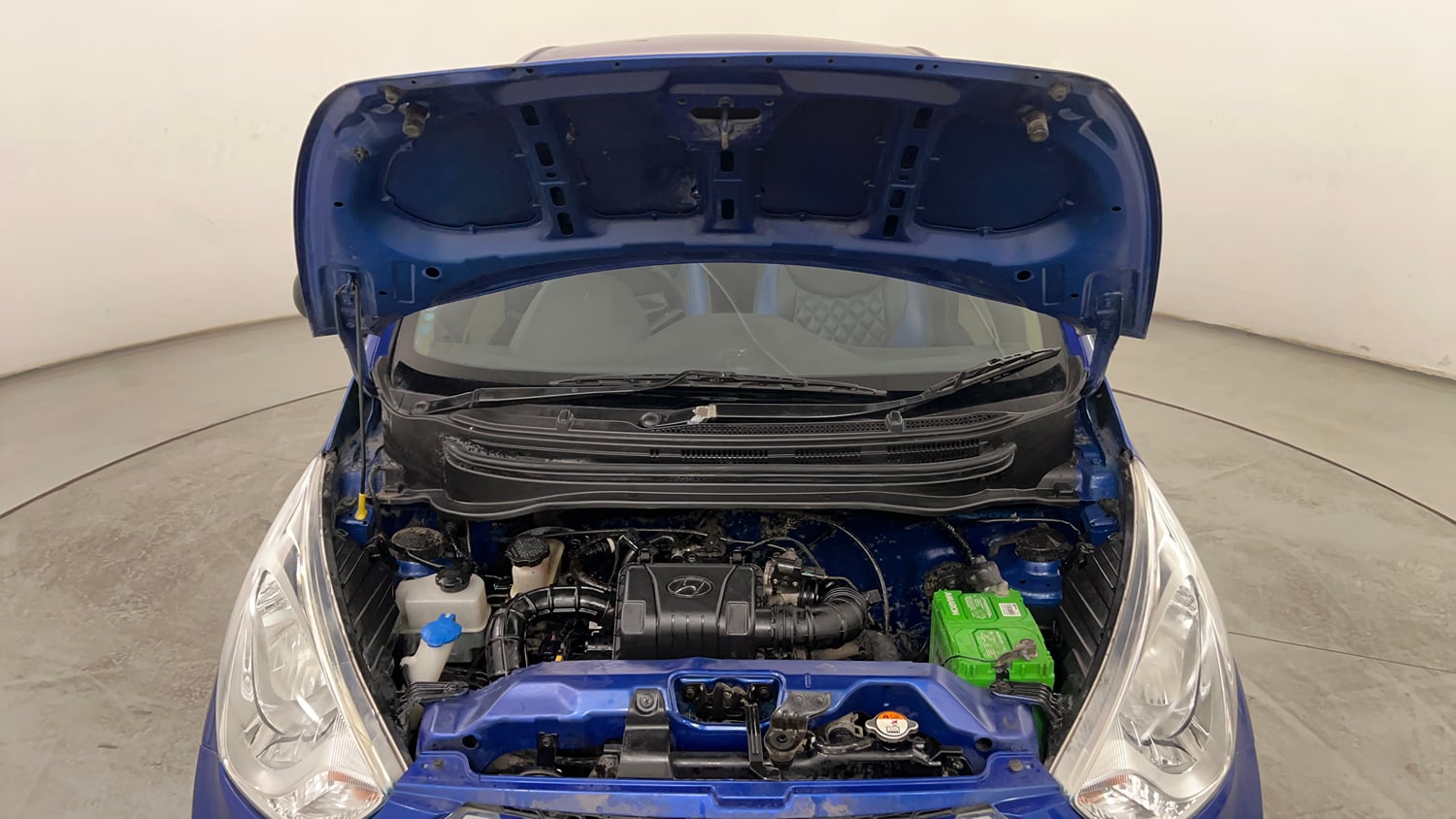 Used 2017 Hyundai Eon Era + AirBag Petrol Manual engine ENGINE & BONNET OPEN FRONT VIEW