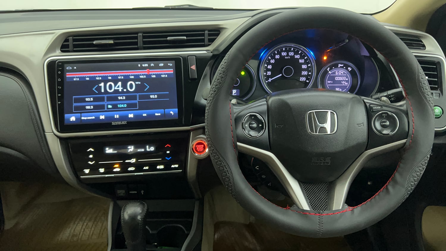 Used 2017 Honda City VX CVT Petrol Petrol Automatic interior STEERING VIEW