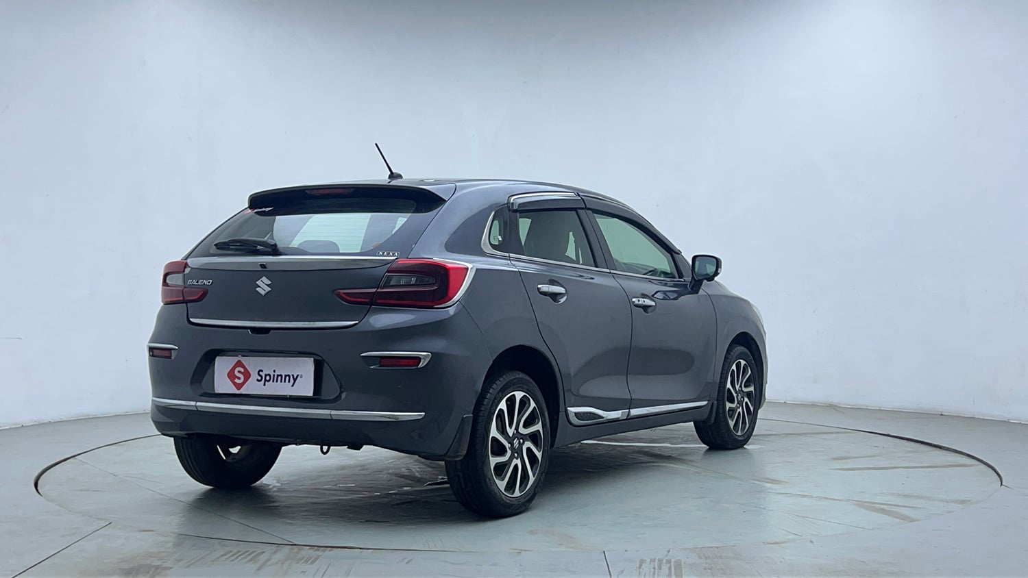 Used 2022 Maruti Suzuki Baleno Alpha MT Petrol Manual exterior RIGHT REAR CORNER VIEW