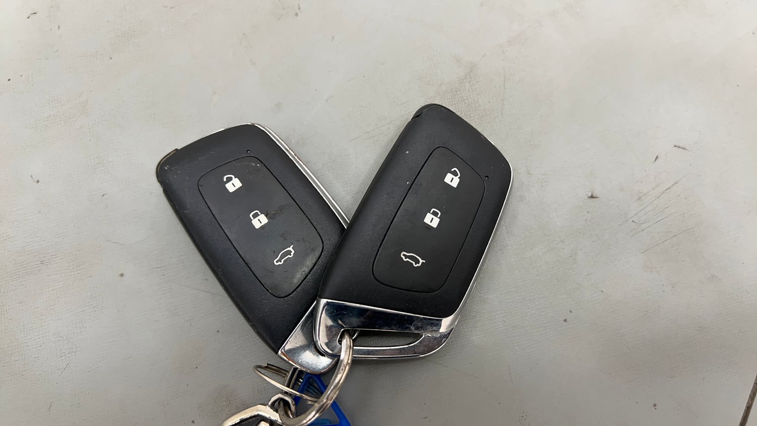 Used 2021 MG Motors Hector Plus Sharp 1.5 Petrol Turbo CVT 6-STR Petrol Automatic extra CAR KEY VIEW