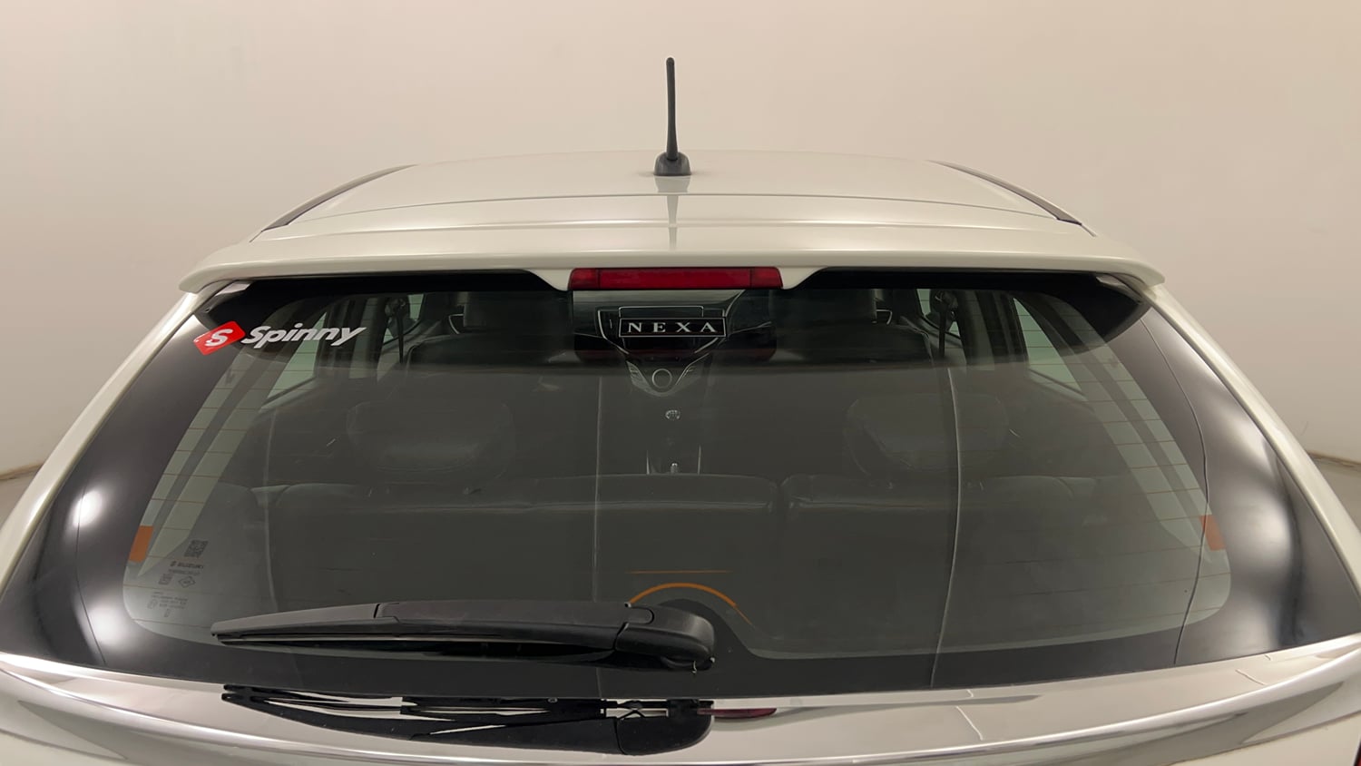 Used 2016 Maruti Suzuki Baleno Alpha 1.2 Petrol Manual exterior BACK WINDSHIELD VIEW