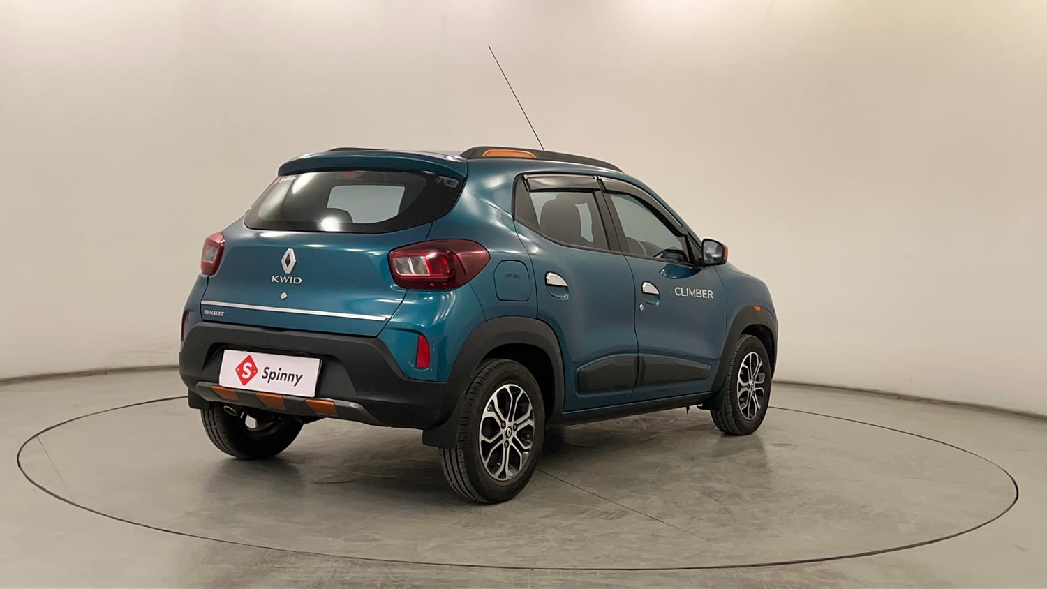 Used 2020 Renault Kwid CLIMBER 1.0 Opt Petrol Manual exterior RIGHT REAR CORNER VIEW