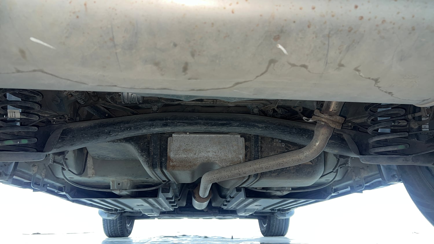Used 2021 Maruti Suzuki S-Cross Alpha AT Petrol Automatic extra REAR UNDERBODY VIEW (TAKEN FROM REAR)
