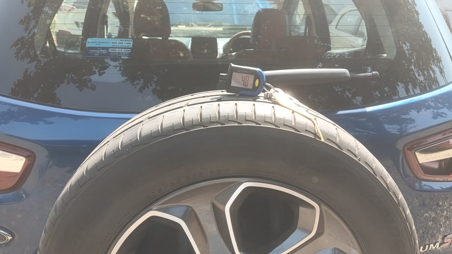 Used 2020 Ford EcoSport S Petrol Petrol Manual tyres SPARE TYRE VIEW