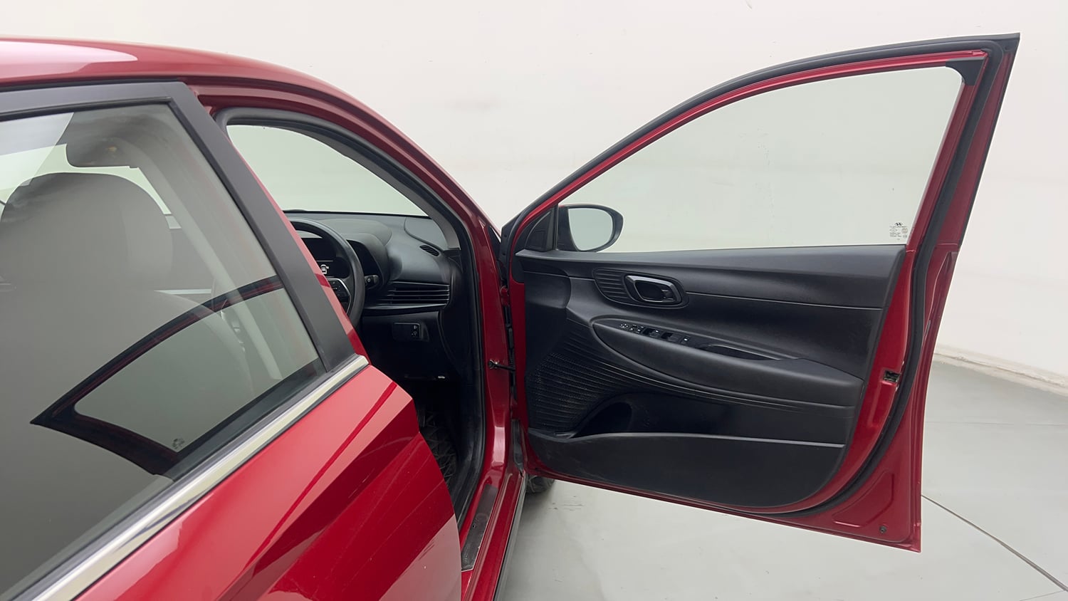 Used 2021 Hyundai i20 Sportz 1.2 MT Petrol Manual interior RIGHT FRONT DOOR OPEN VIEW