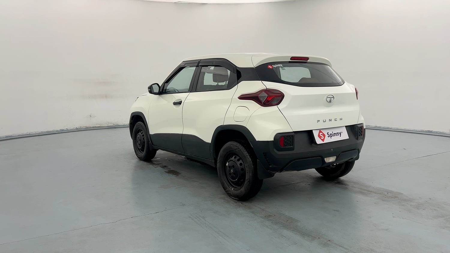 Used 2023 Tata Punch Pure MT Petrol Manual exterior LEFT REAR CORNER VIEW