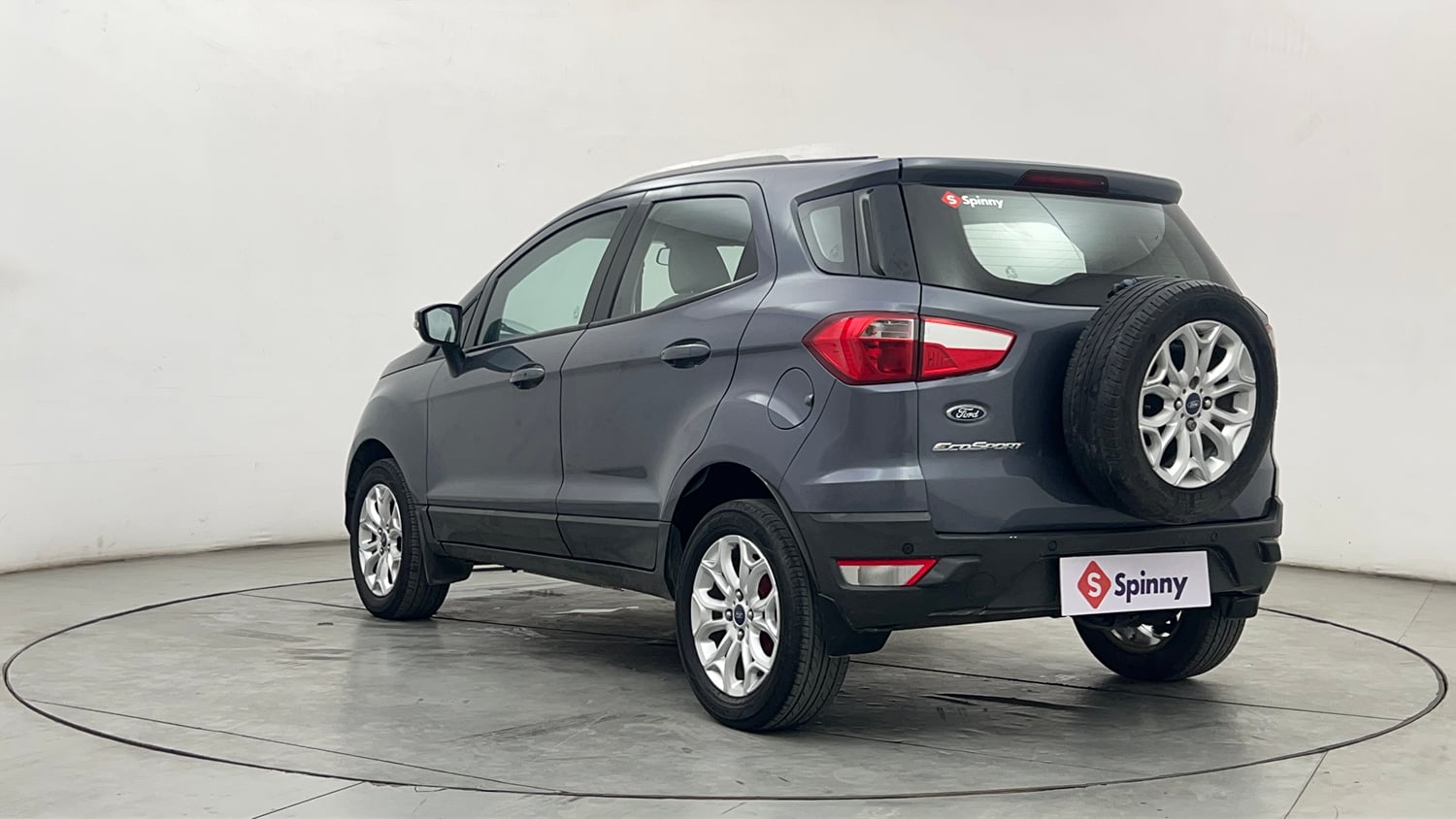 Used 2017 Ford EcoSport Titanium 1.5L Ti-VCT AT Petrol Automatic exterior LEFT REAR CORNER VIEW