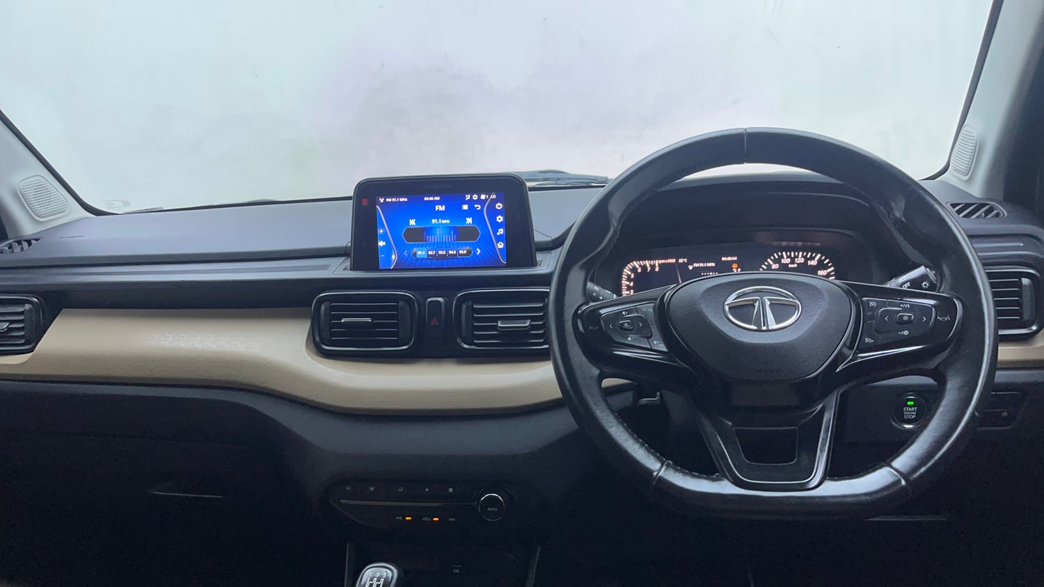 Used 2022 Tata Punch Kaziranga Creative MT Petrol Manual interior DASHBOARD VIEW