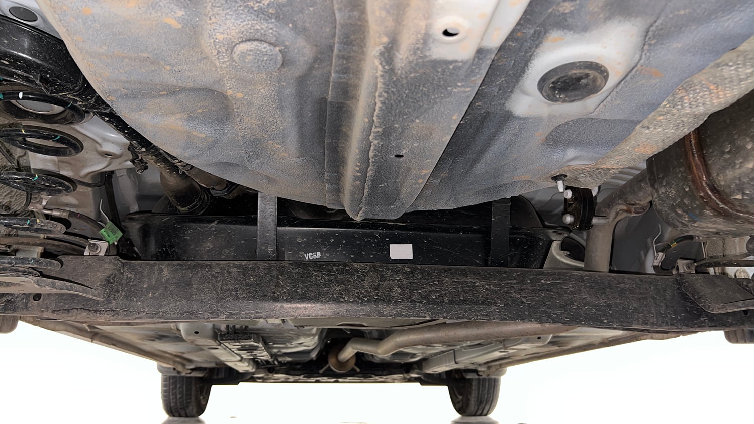 Used 2026 Hyundai Grand i10 Nios Magna 1.2 Kappa Petrol Manual extra REAR UNDERBODY VIEW (TAKEN FROM REAR)