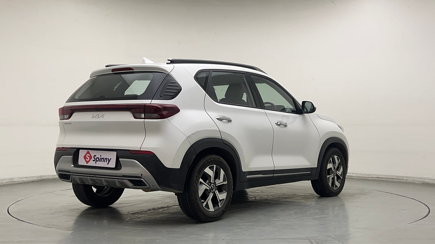 Used 2023 Kia Sonet HTX 1.5 Diesel Manual exterior RIGHT REAR CORNER VIEW