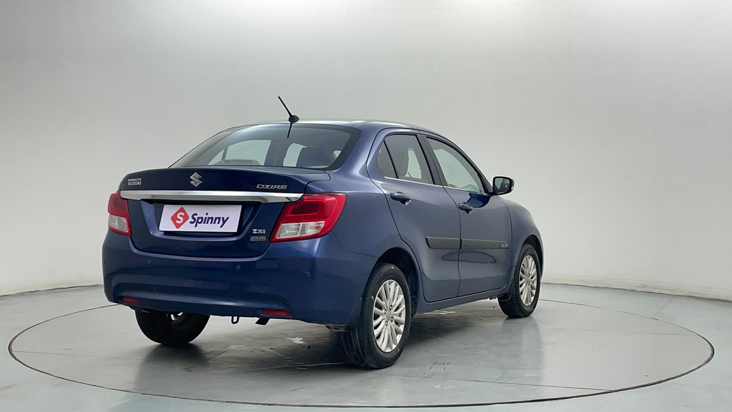 Used 2017 Maruti Suzuki Dzire ZXi AMT Petrol Automatic exterior RIGHT REAR CORNER VIEW