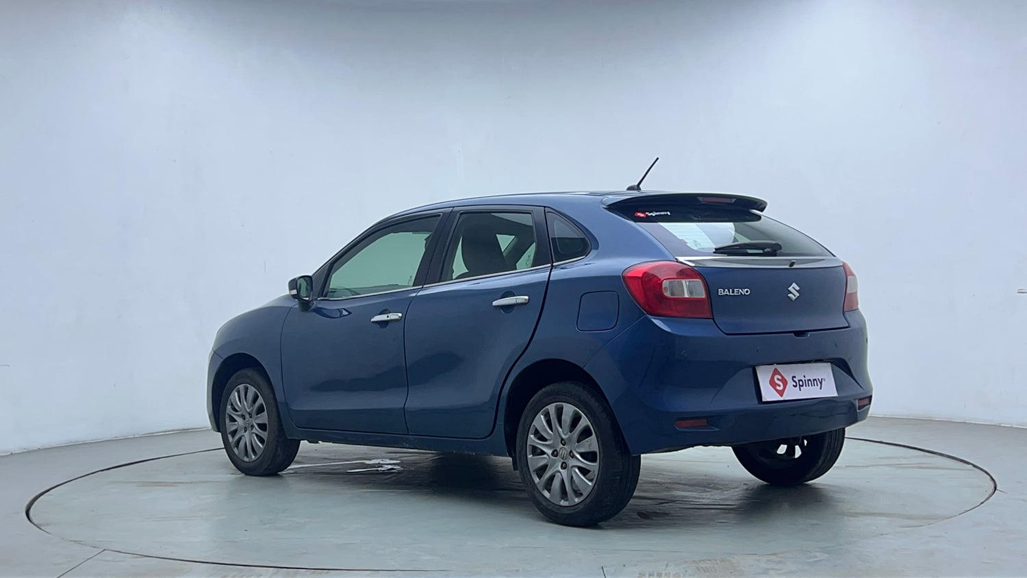 Used 2017 Maruti Suzuki Baleno Zeta 1.2 Petrol Manual exterior LEFT REAR CORNER VIEW