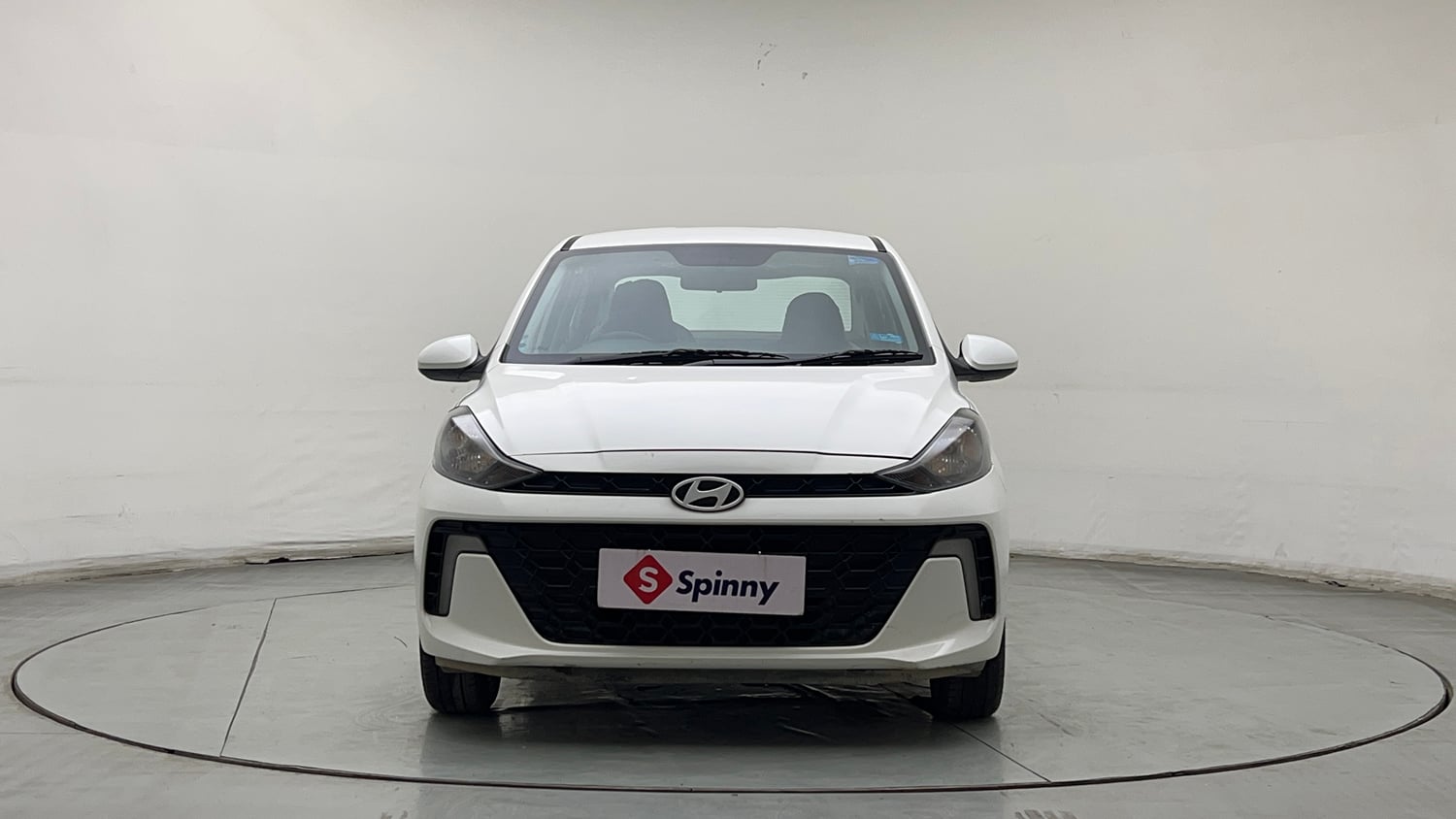 Used 2023 Hyundai Aura S 1.2 Petrol Petrol Manual exterior FRONT VIEW