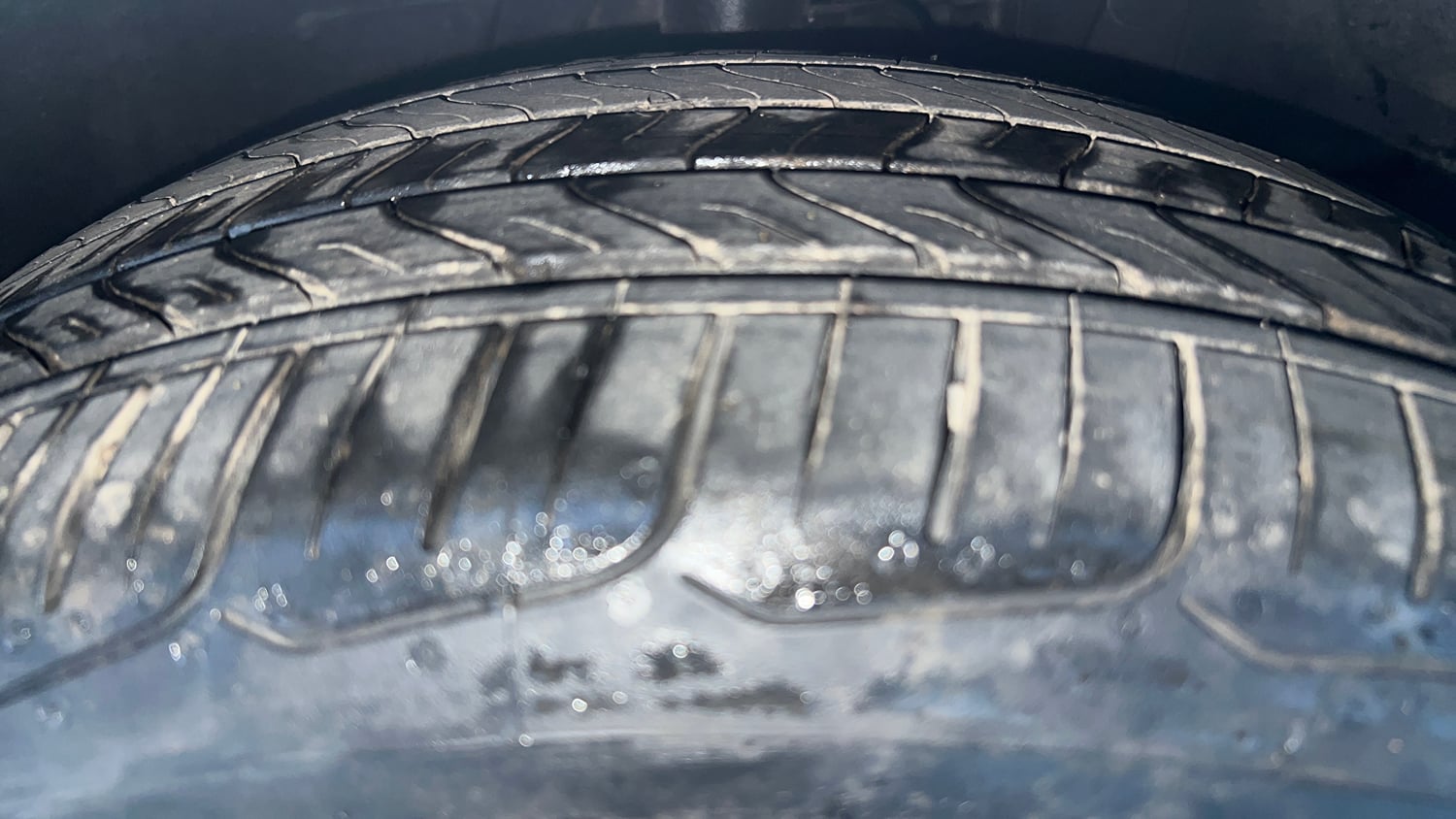 Used 2021 Honda City ZX Petrol Petrol Manual tyres RIGHT FRONT TYRE TREAD VIEW
