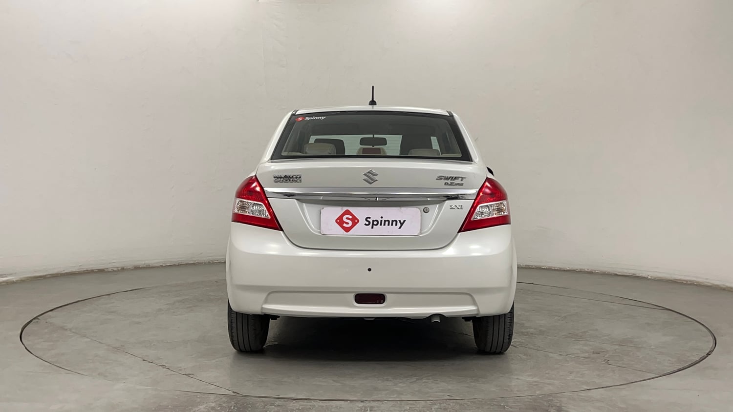 Used 2012 Maruti Suzuki Swift Dzire ZXI Petrol Manual exterior BACK VIEW