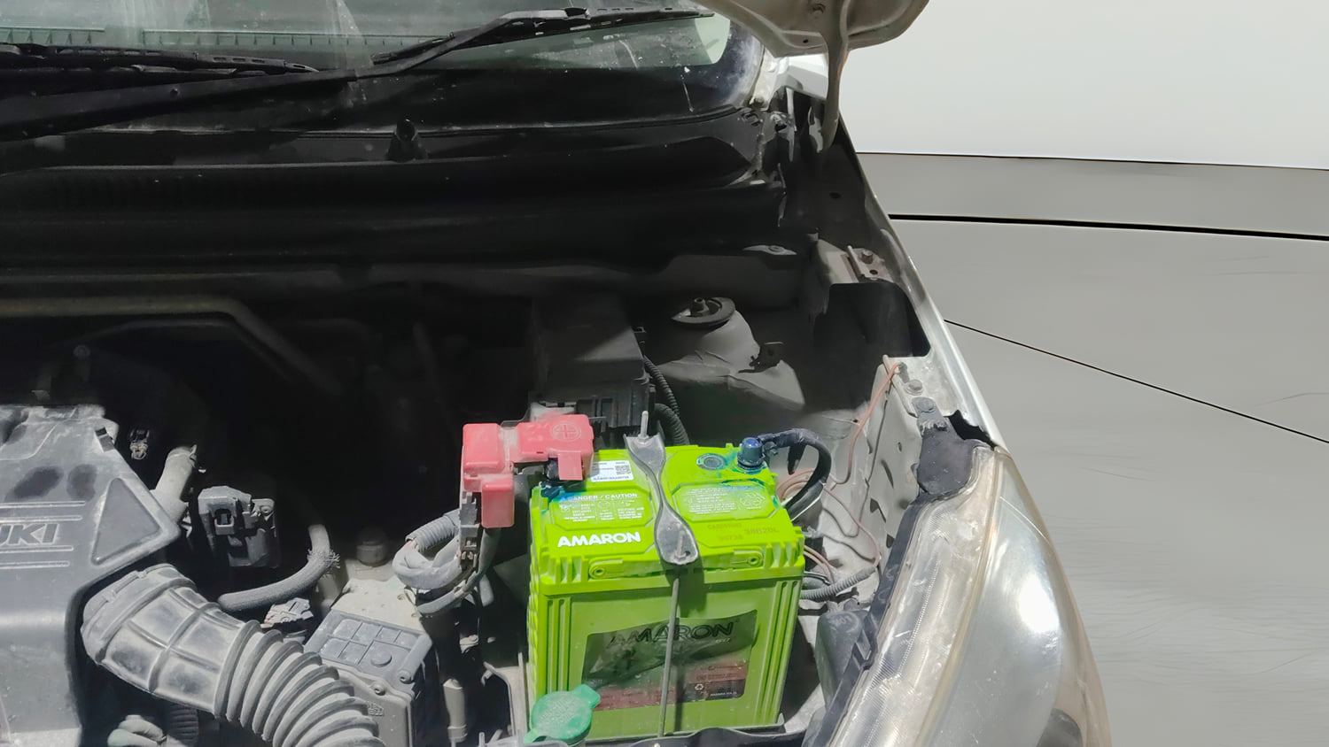 Used 2015 Maruti Suzuki Celerio VXi AMT Petrol Automatic engine ENGINE LEFT SIDE VIEW