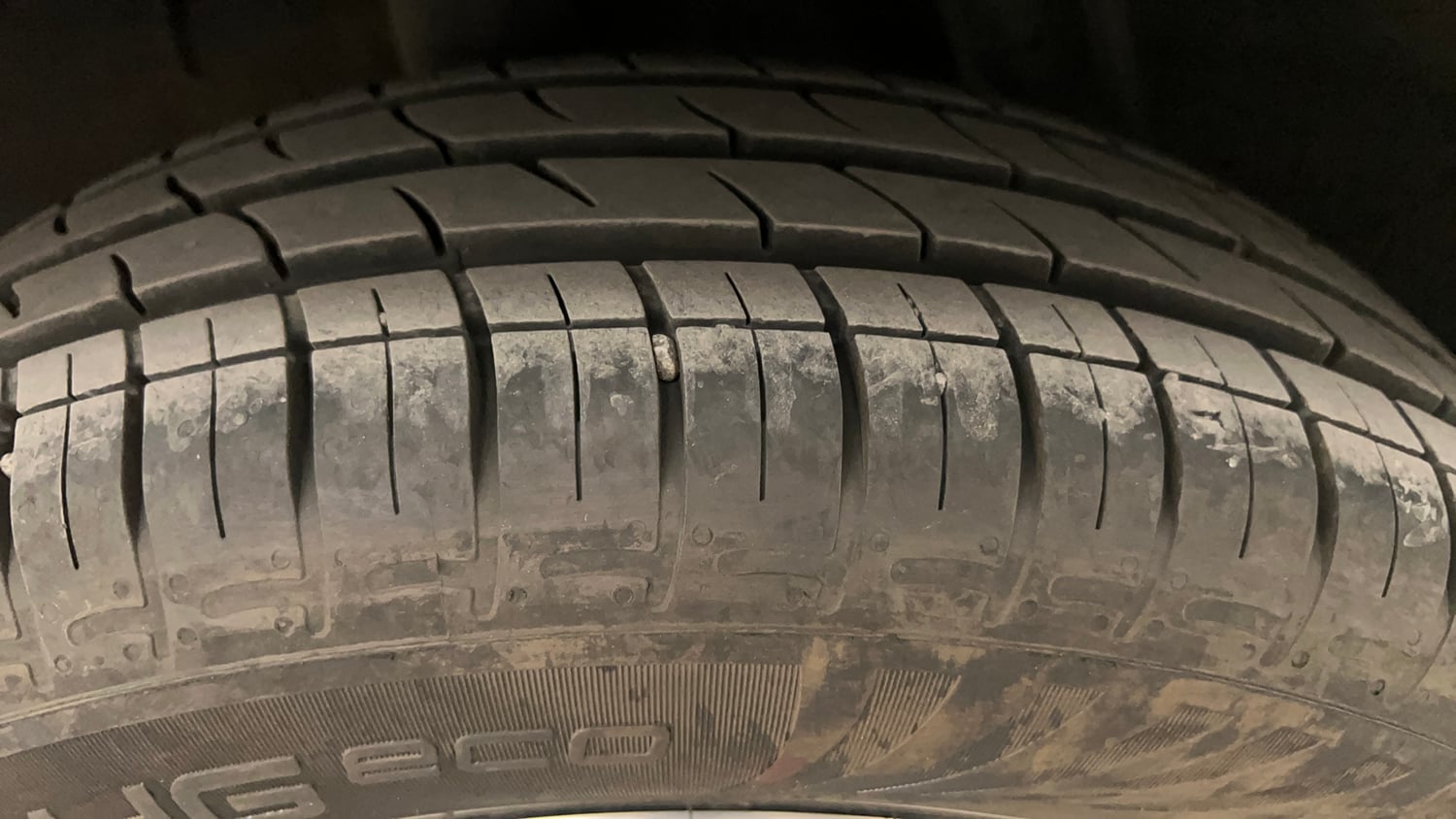 Used 2020 Renault Kwid CLIMBER 1.0 Opt Petrol Manual tyres RIGHT REAR TYRE TREAD VIEW