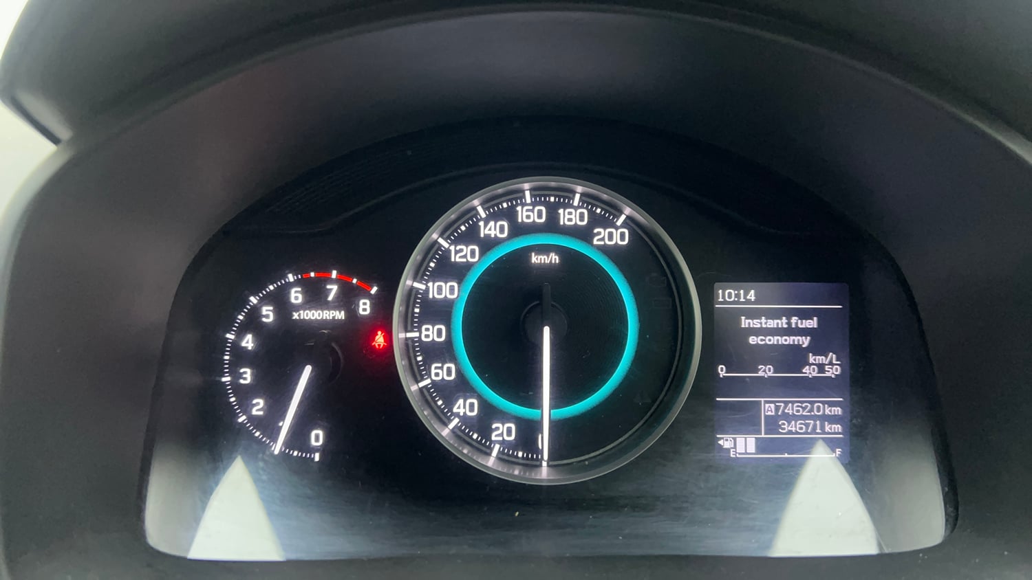 Used 2022 Maruti Suzuki Ignis Delta 1.2 MT Petrol Manual interior CLUSTERMETER VIEW
