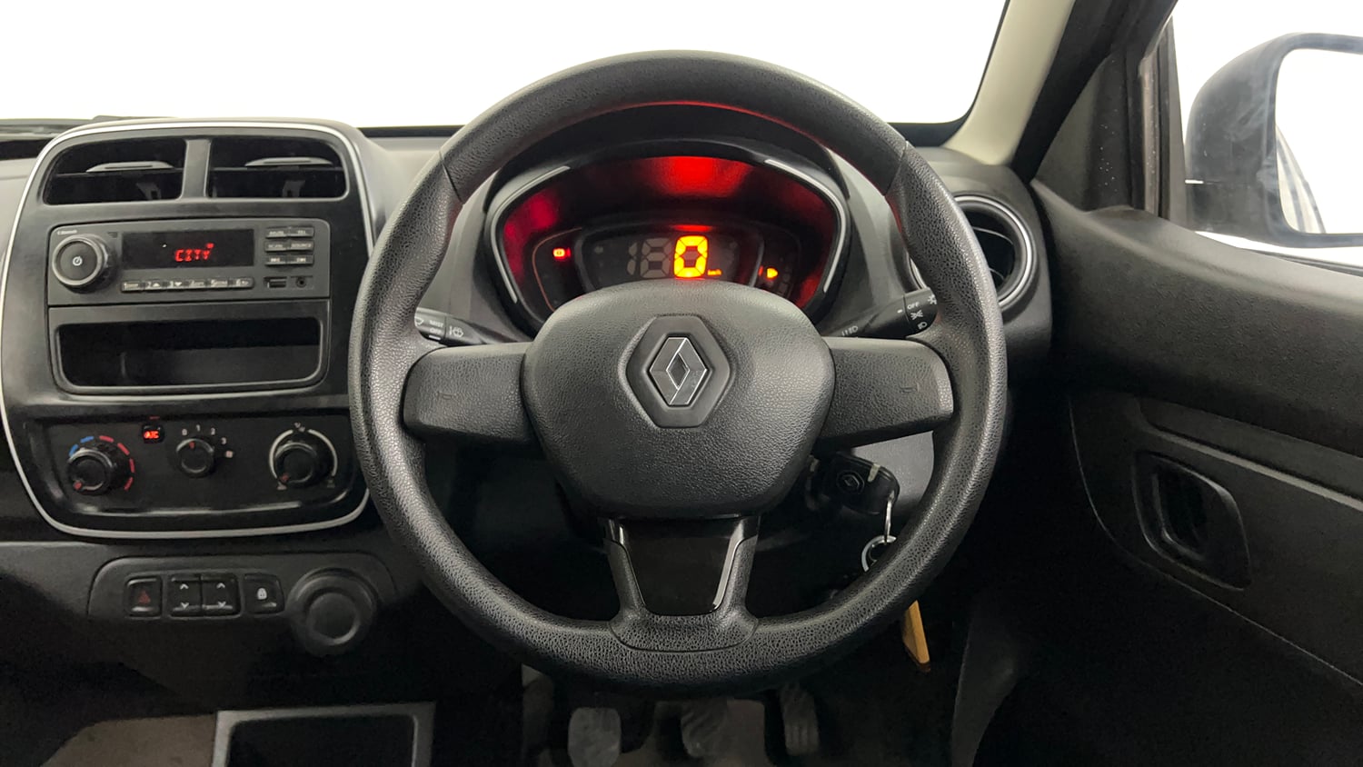 Used 2019 Renault Kwid RXL Petrol Manual interior STEERING VIEW