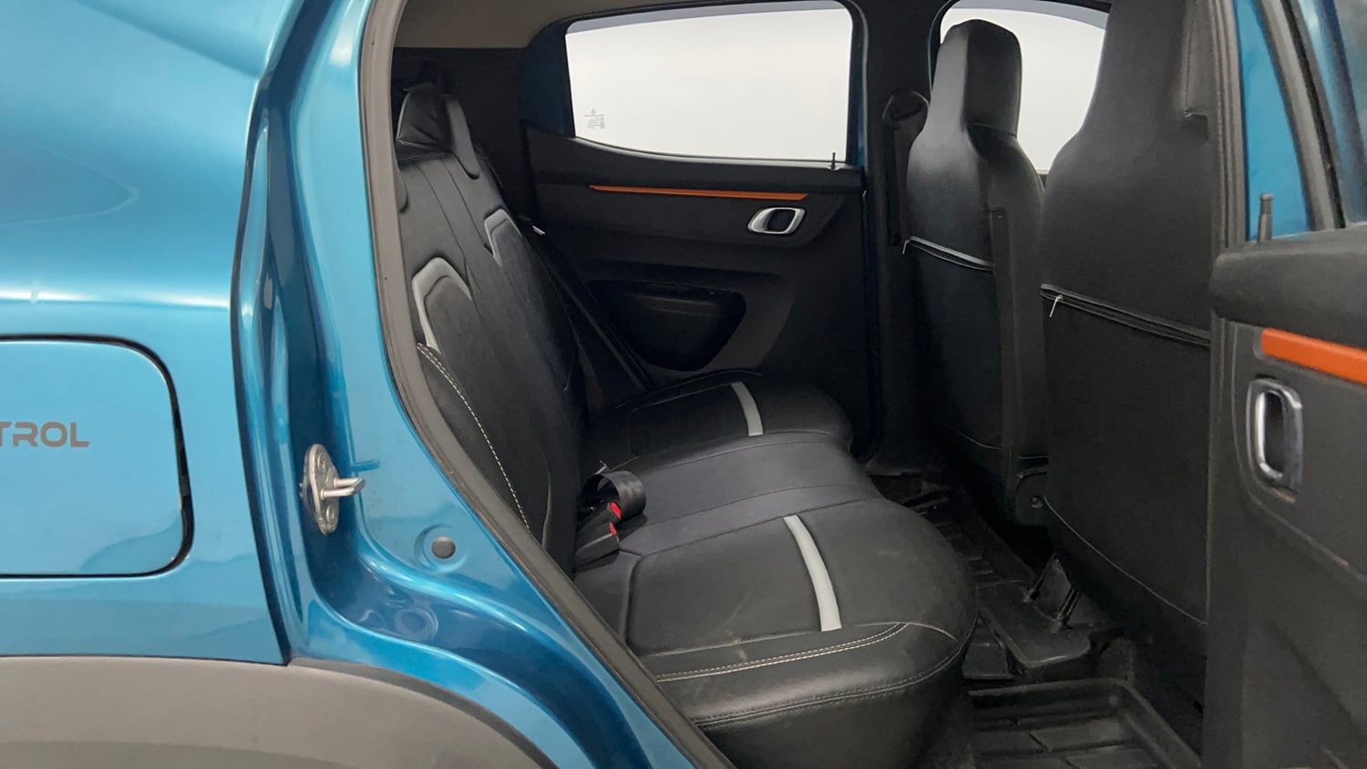 Used 2020 Renault Kwid CLIMBER 1.0 Opt Petrol Manual interior RIGHT SIDE REAR DOOR CABIN VIEW