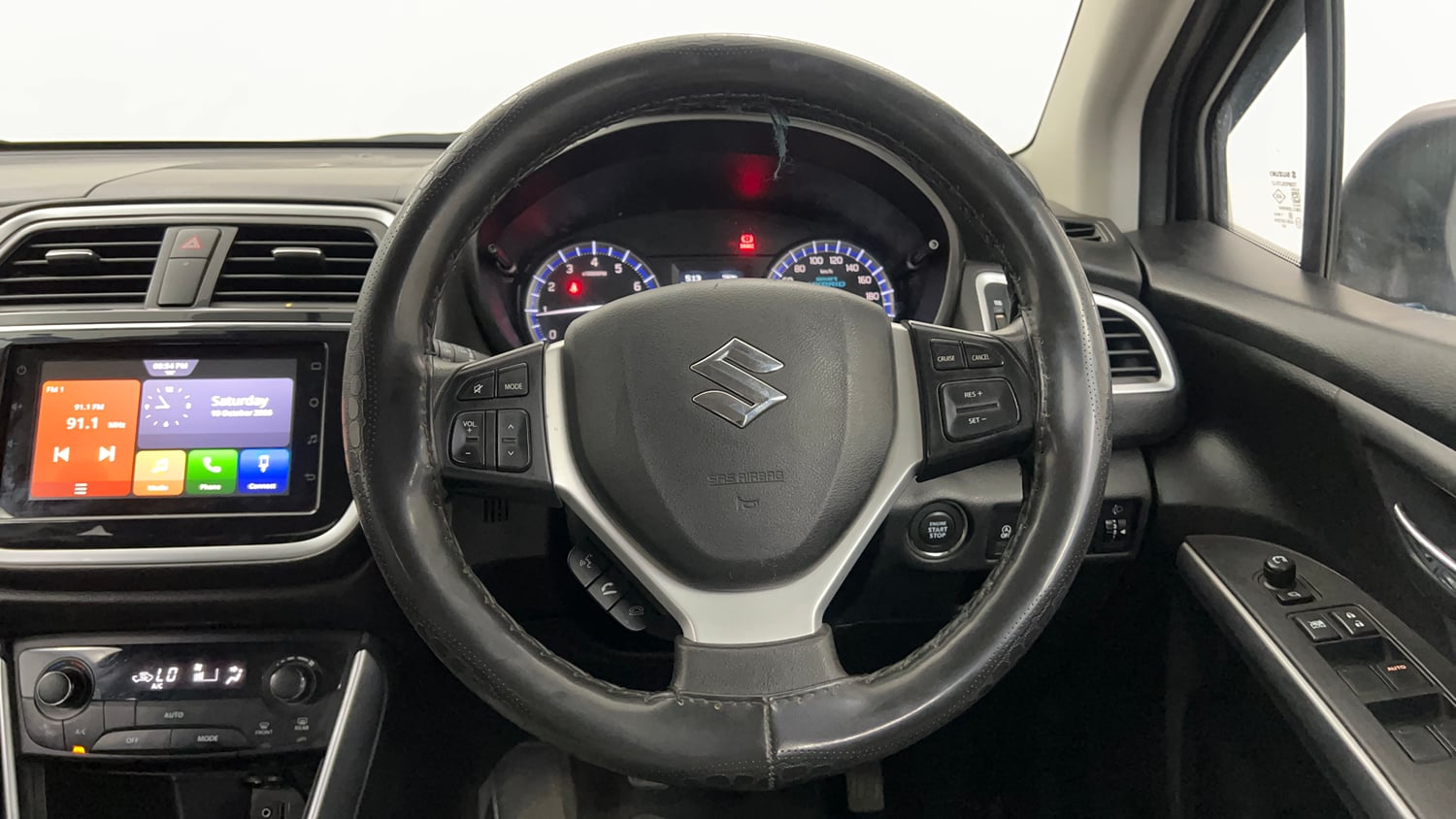 Used 2021 Maruti Suzuki S-Cross Zeta Petrol Manual interior STEERING VIEW