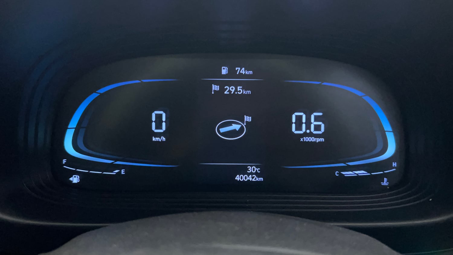 Used 2022 Hyundai Venue SX 1.2 Petrol Petrol Manual interior CLUSTERMETER VIEW