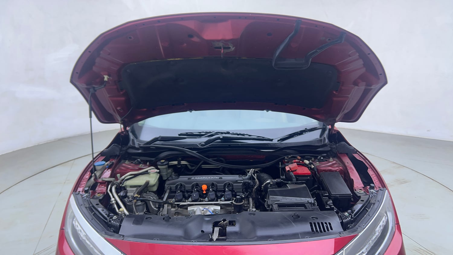 Used 2019 Honda Civic ZX CVT Petrol Petrol Automatic engine ENGINE & BONNET OPEN FRONT VIEW