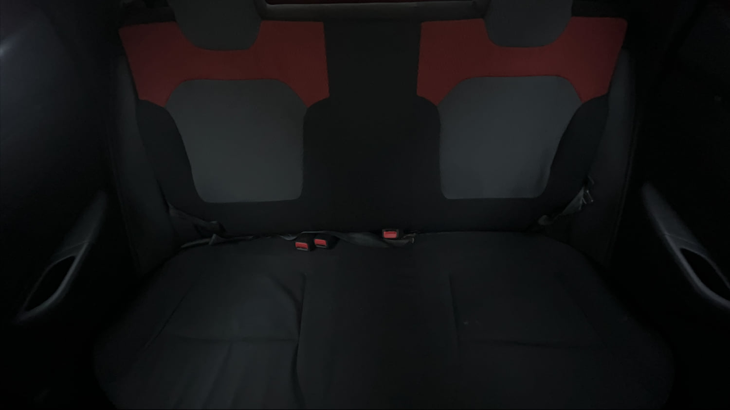 Used 2016 Renault Kwid RXT Petrol Manual interior REAR SEAT CONDITION VIEW