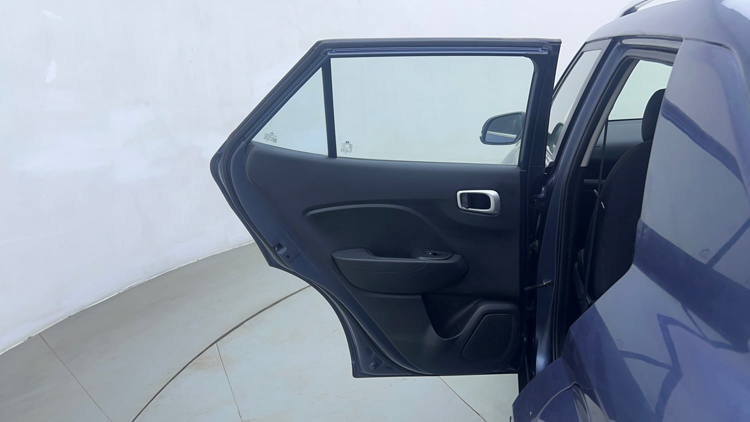 Used 2021 Hyundai Venue SX Plus 1.0 Turbo DCT Petrol Automatic interior LEFT REAR DOOR OPEN VIEW