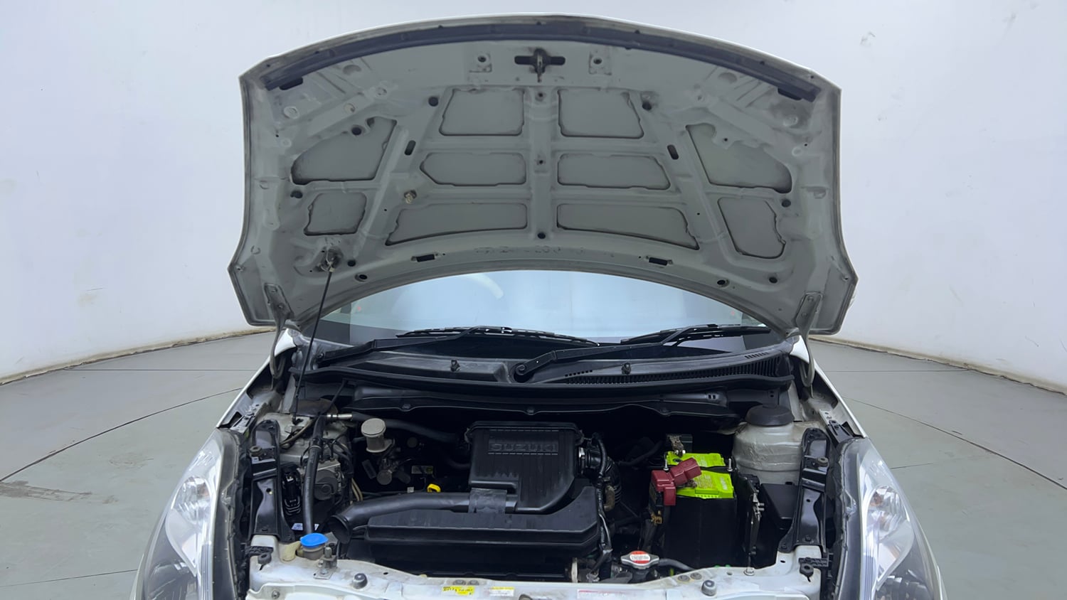 Used 2016 Maruti Suzuki Swift Dzire ZXI Petrol Manual engine ENGINE & BONNET OPEN FRONT VIEW