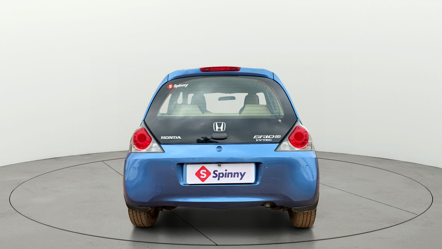 Used 2015 Honda Brio VX AT Petrol Automatic exterior BACK VIEW