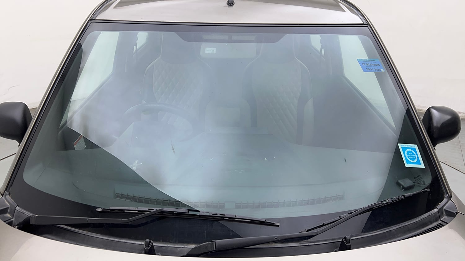 Used 2020 Maruti Suzuki Wagon R LXi 1.0 CNG Cng Manual exterior FRONT WINDSHIELD VIEW