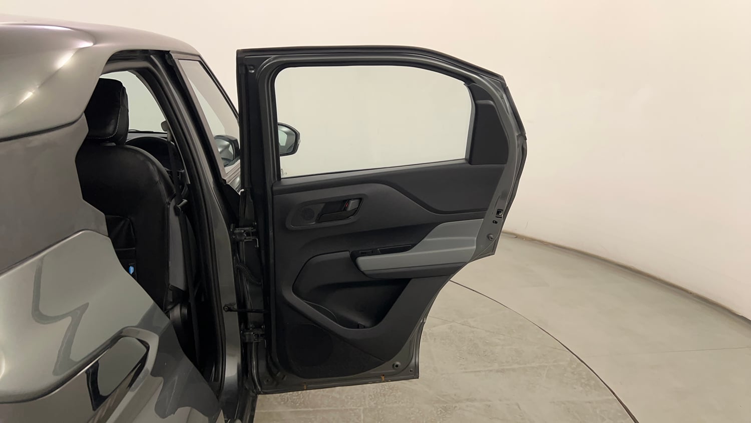 Used 2026 Tata Punch Pure + Petrol Manual interior RIGHT REAR DOOR OPEN VIEW