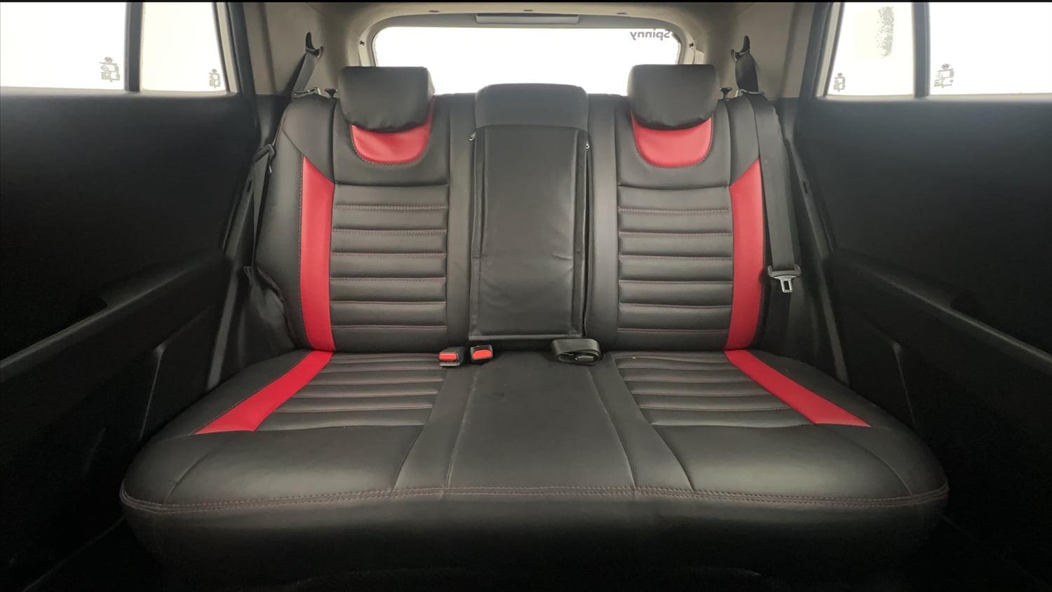 Used 2017 Hyundai Creta SX Plus 1.6 CRDI Diesel Manual interior REAR SEAT CONDITION VIEW