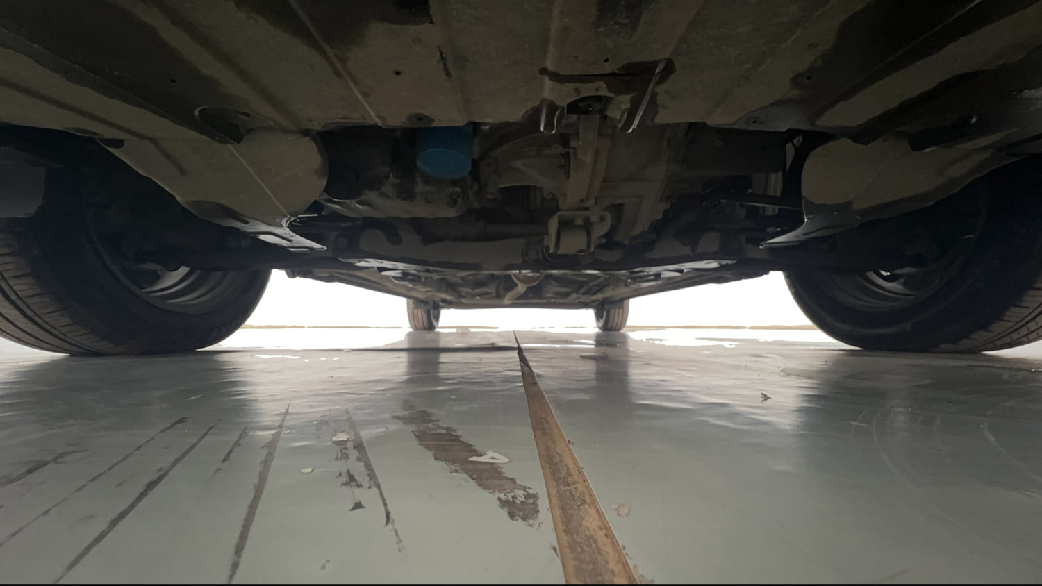 Used 2026 Hyundai Grand i10 Nios Sportz 1.2 Kappa VTVT Petrol Manual extra FRONT LEFT UNDERBODY VIEW