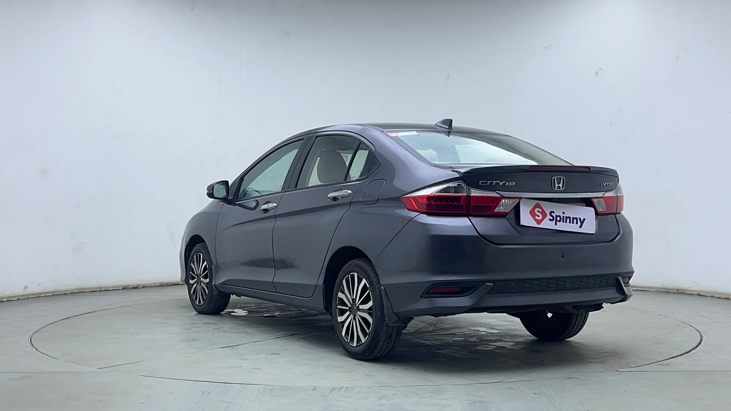 Used 2017 Honda City ZX CVT Petrol Petrol Automatic exterior LEFT REAR CORNER VIEW