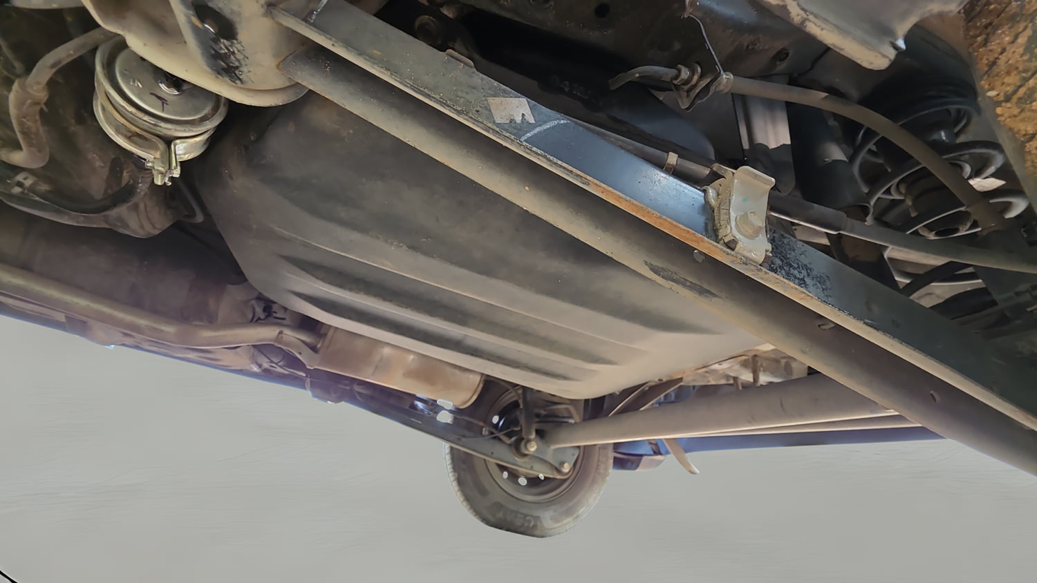 Used 2022 Maruti Suzuki Alto 800 Vxi Plus Petrol Manual extra REAR UNDERBODY VIEW (TAKEN FROM REAR)