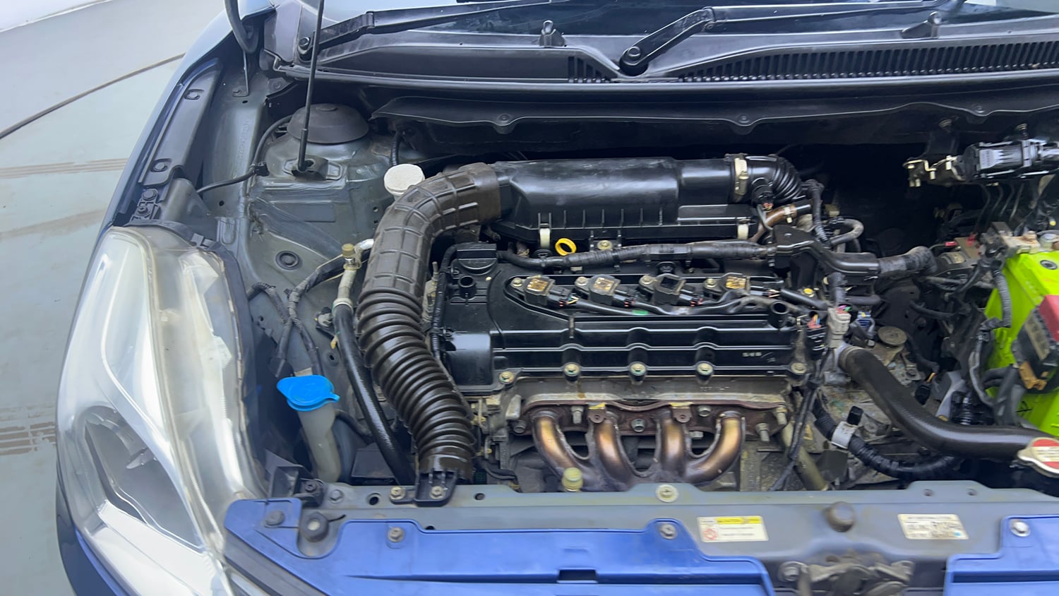 Used 2017 Maruti Suzuki Baleno Zeta 1.2 Petrol Manual engine ENGINE RIGHT SIDE VIEW
