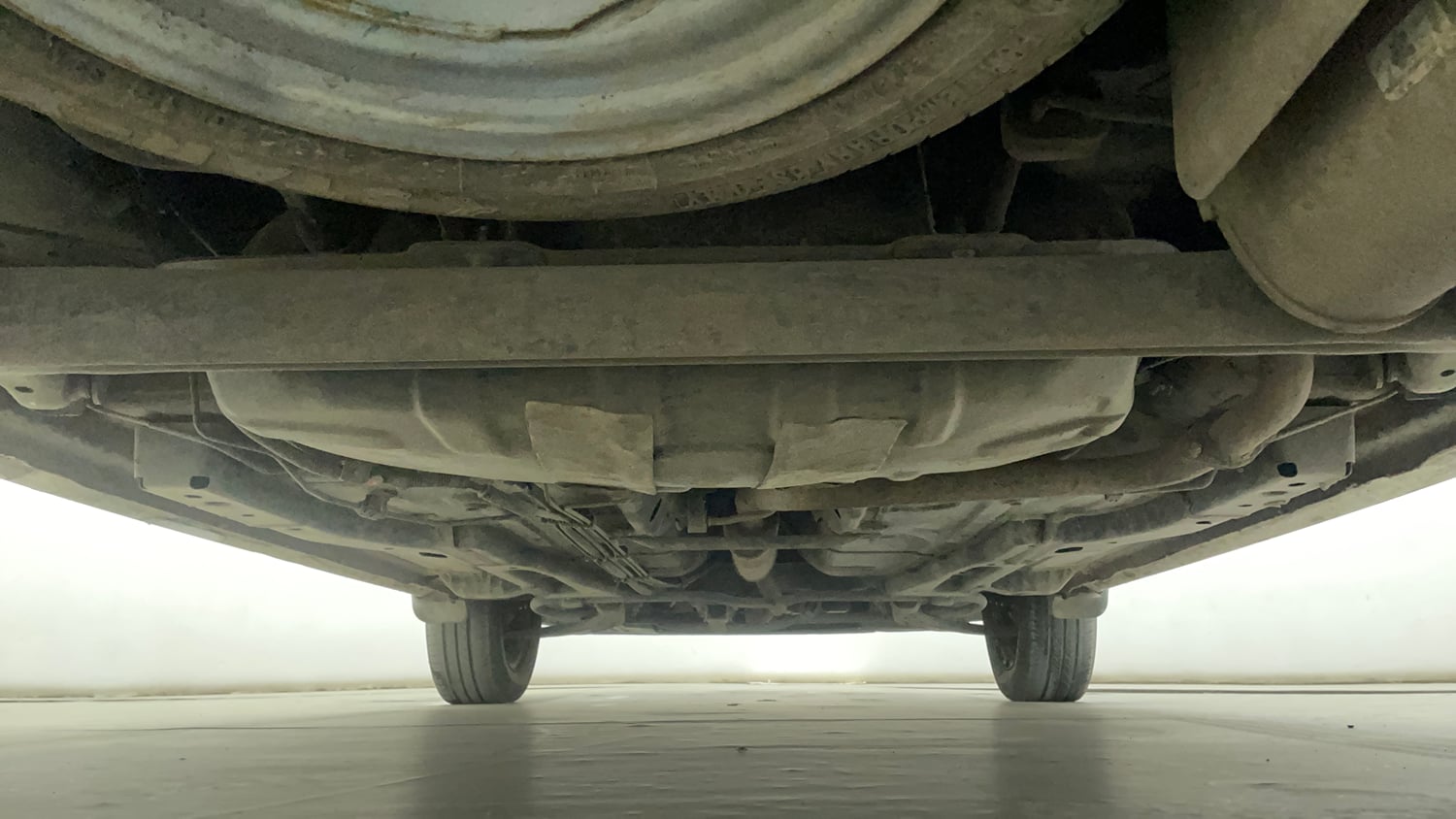Used 2023 Tata Tiago XT CNG Cng Manual extra REAR UNDERBODY VIEW (TAKEN FROM REAR)