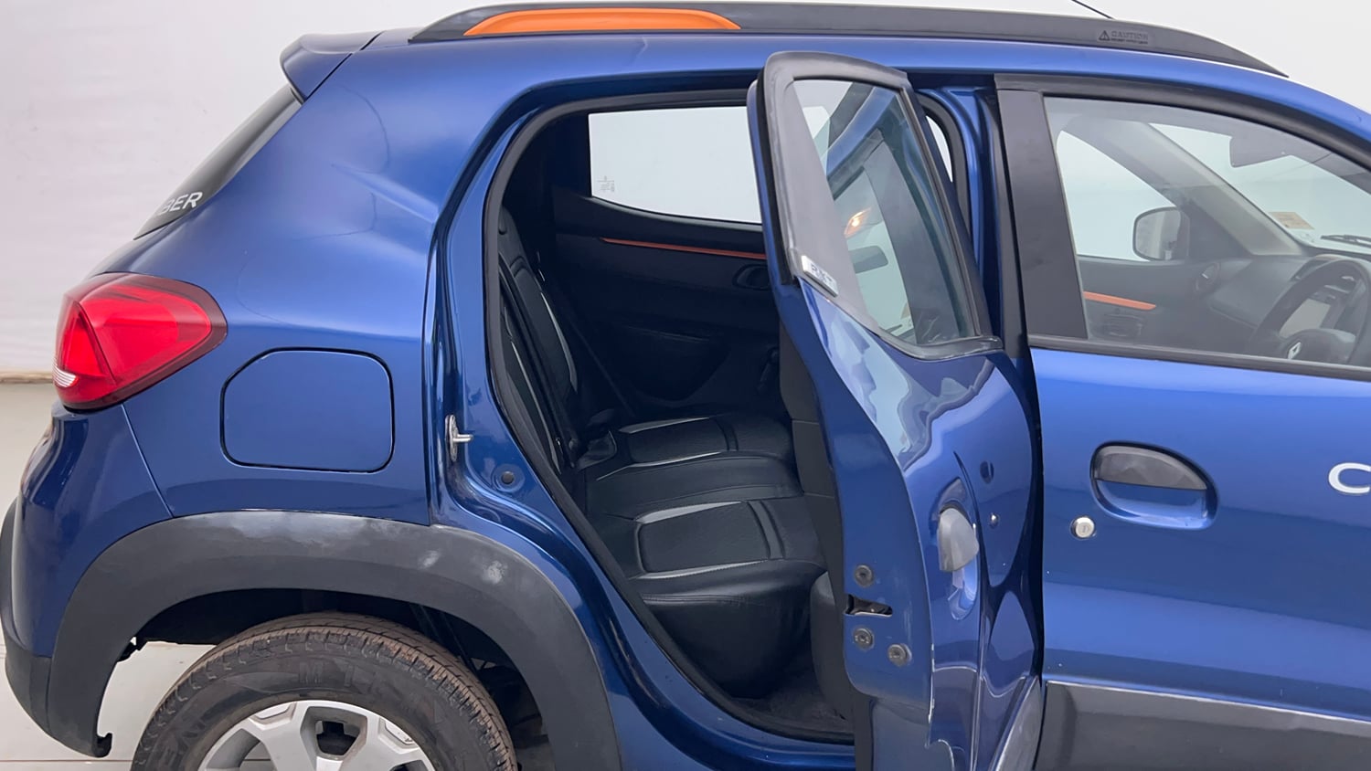 Used 2018 Renault Kwid CLIMBER 1.0 Petrol Manual interior RIGHT SIDE REAR DOOR CABIN VIEW